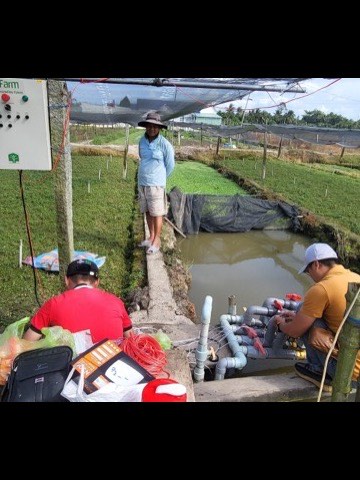 Vùng trồng có hệ tưới HiFarm