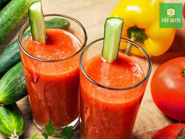 uống nước cà chua có giảm cân không